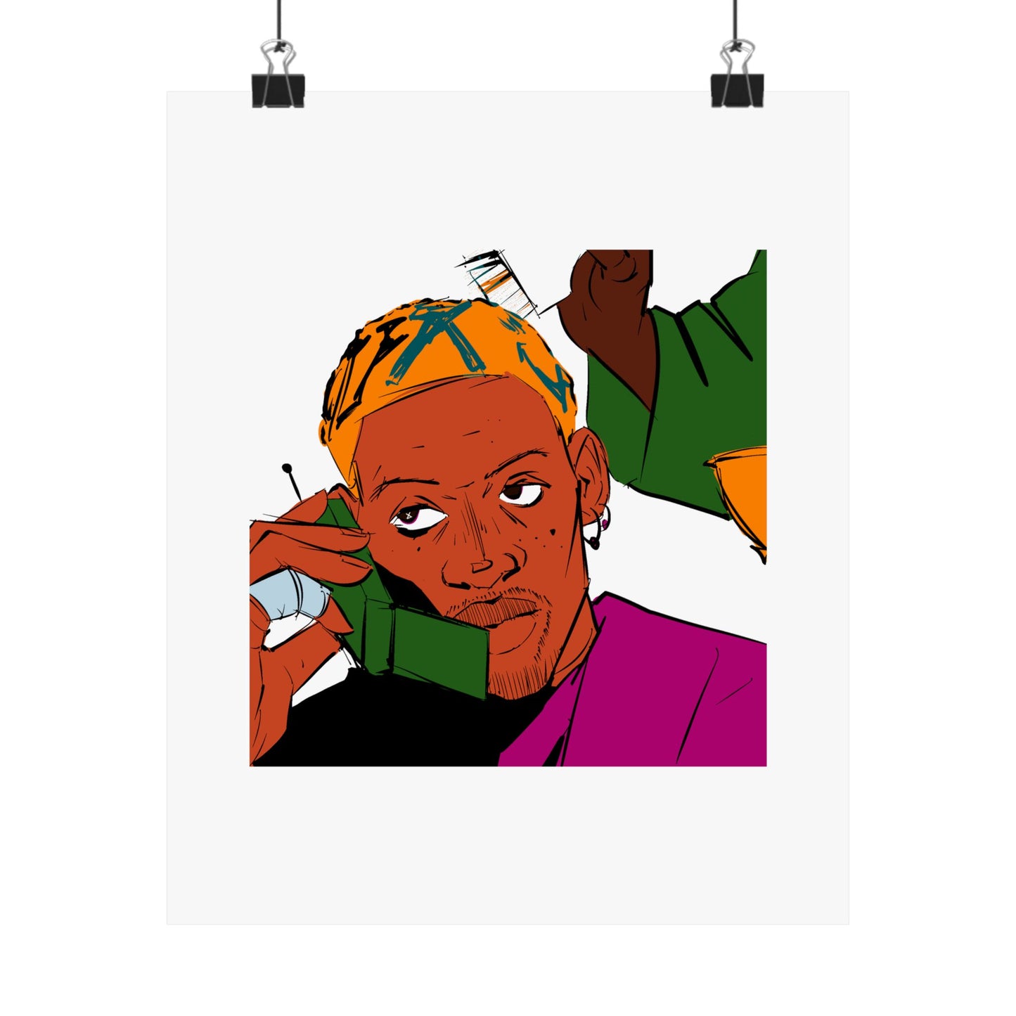 DENNIS RODMAN PRINT