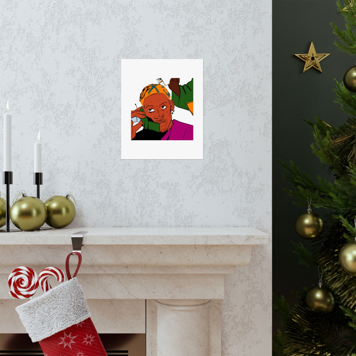 DENNIS RODMAN PRINT